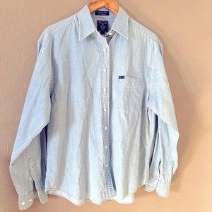 Faconnable Washed Denim Shirt size L